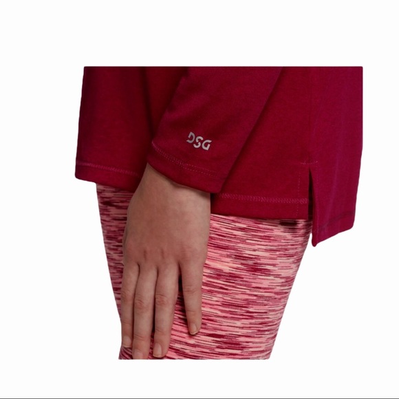 DSG Performance Long Sleeve Shirt - Raspberry - Picture 5 of 13